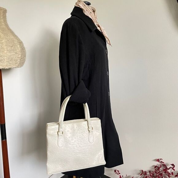Vintage faux ostrich purse - Picture 2 of 6